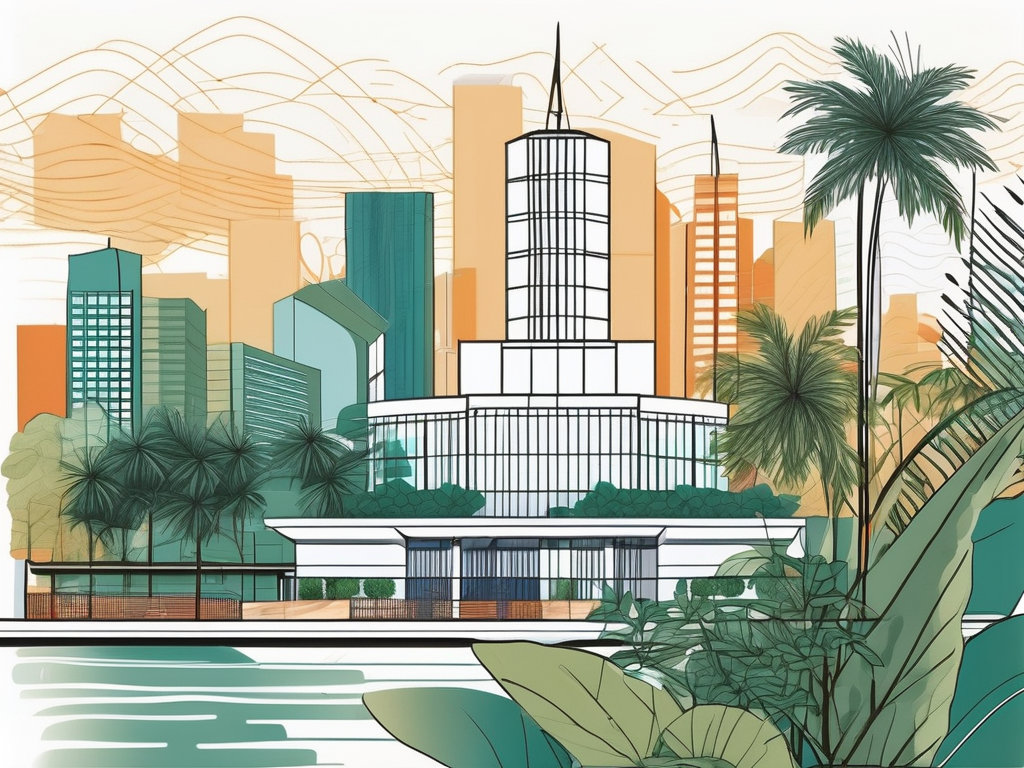 An international school building in ho chi minh city