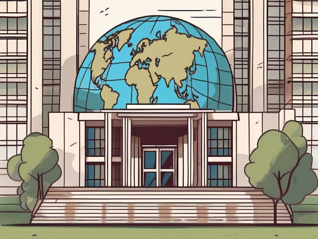 An international school building in pakistan