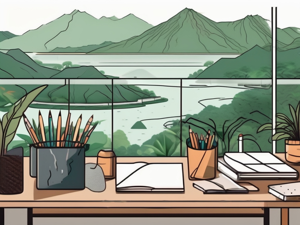 A classroom setting with diverse educational tools and materials