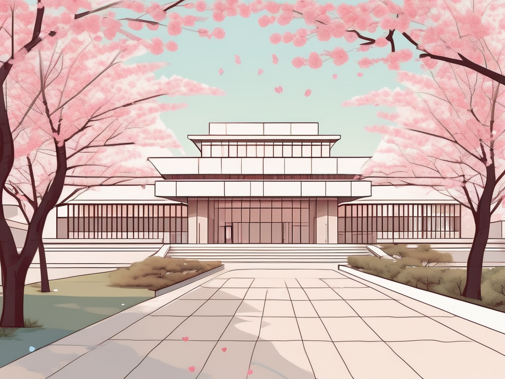 The korean international school in beijing with a focus on its architectural features