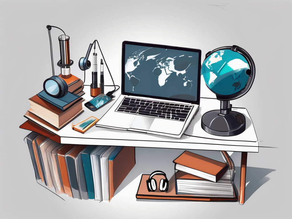 Various educational tools such as books