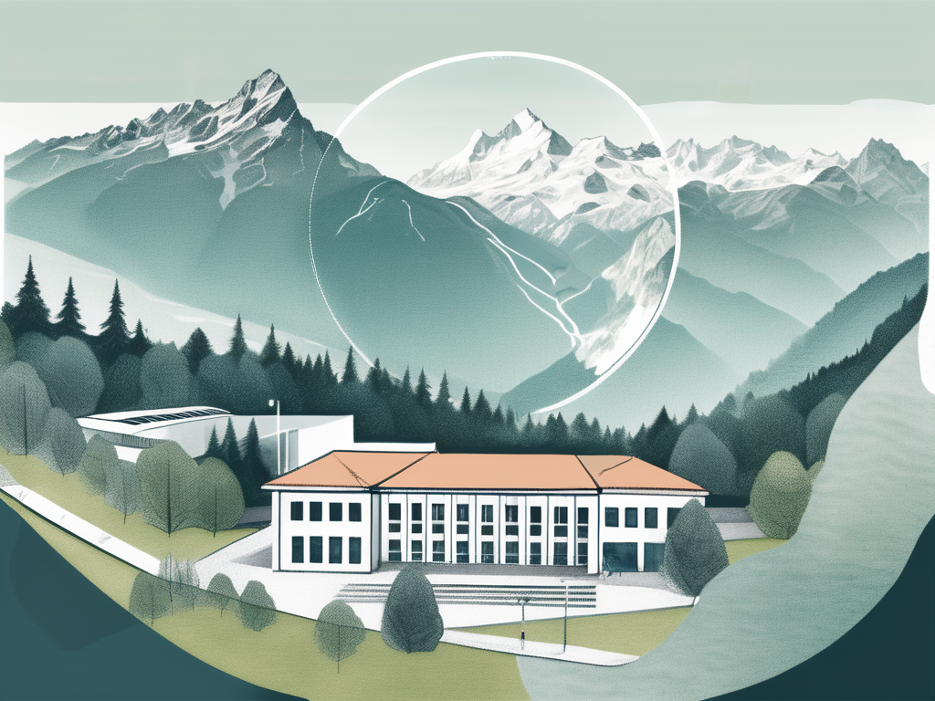 The international school of zug and luzern nestled among swiss mountains