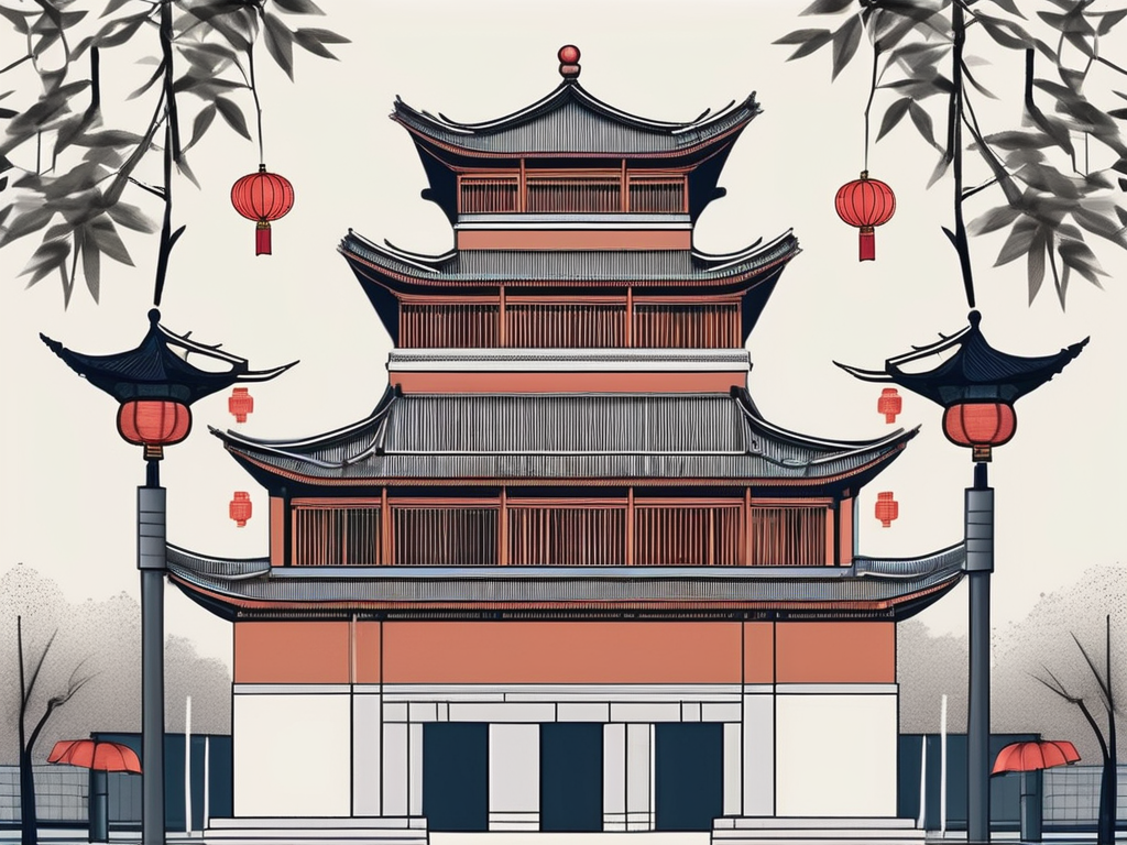 Dulwich college beijing's iconic building structure