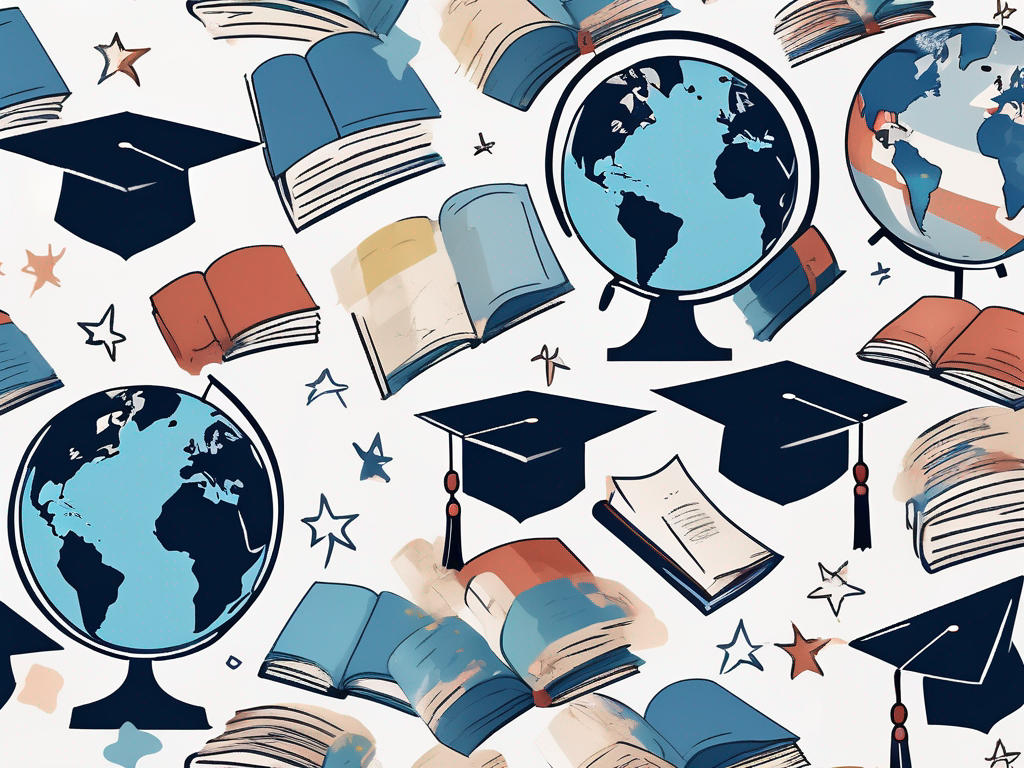 A globe highlighting countries such as the united states