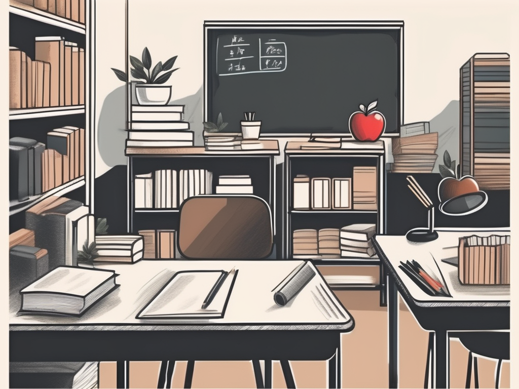 A classroom setting in hong kong