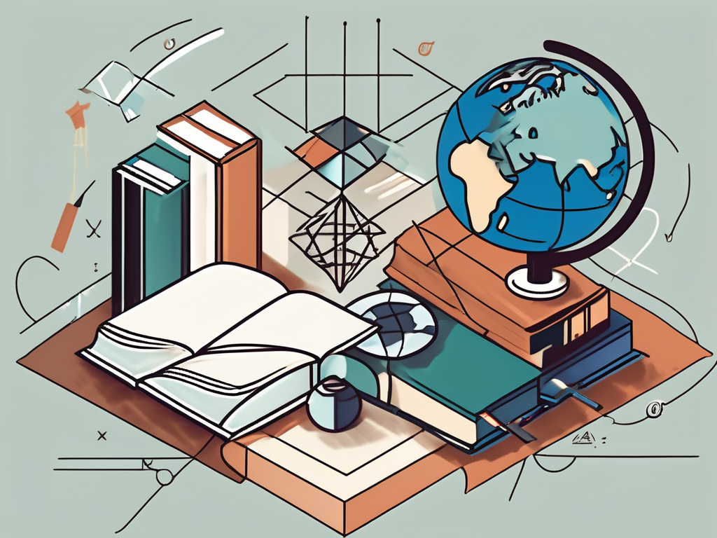 Two intersecting paths