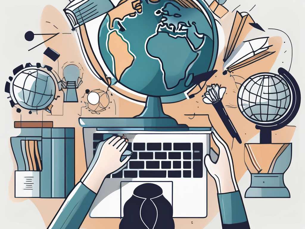 A diverse set of educational tools like books