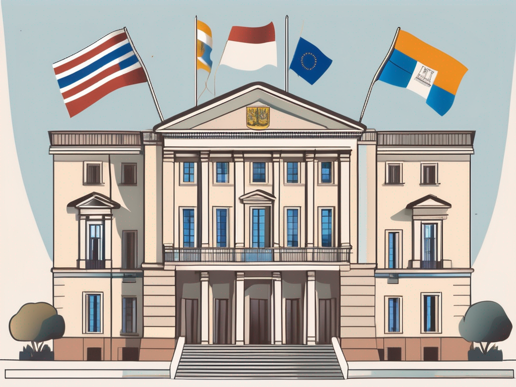 The marymount international school building in rome