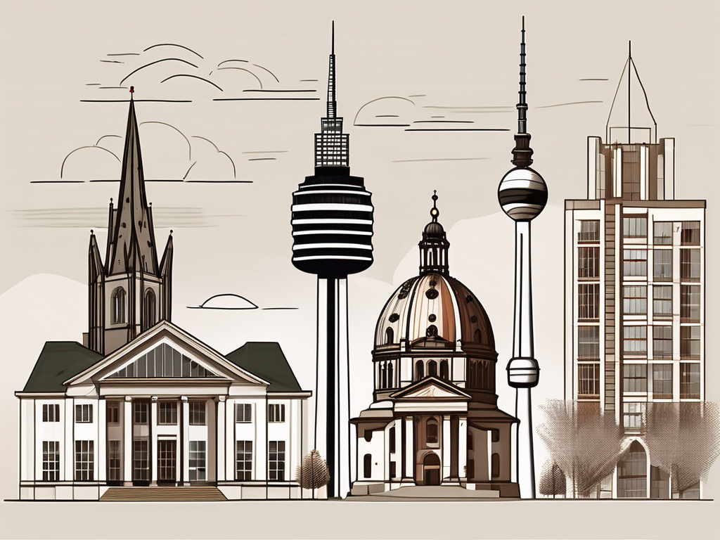 Five different school buildings