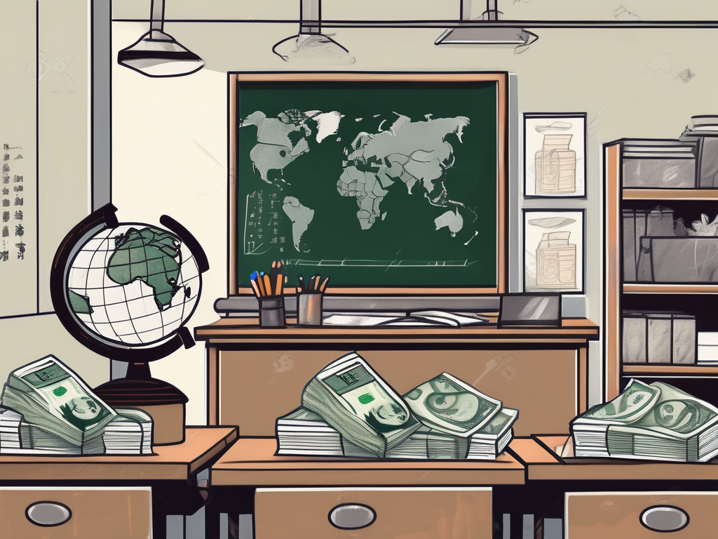 A classroom scene in taiwan with an international flavor