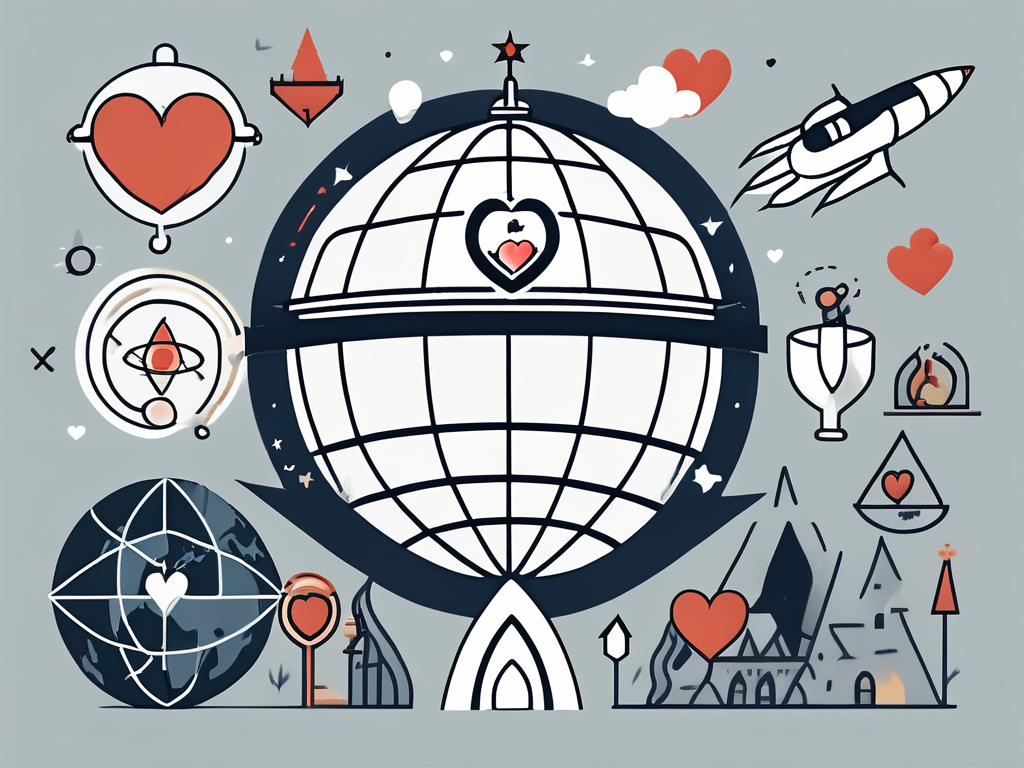 A diverse array of genre-related symbols