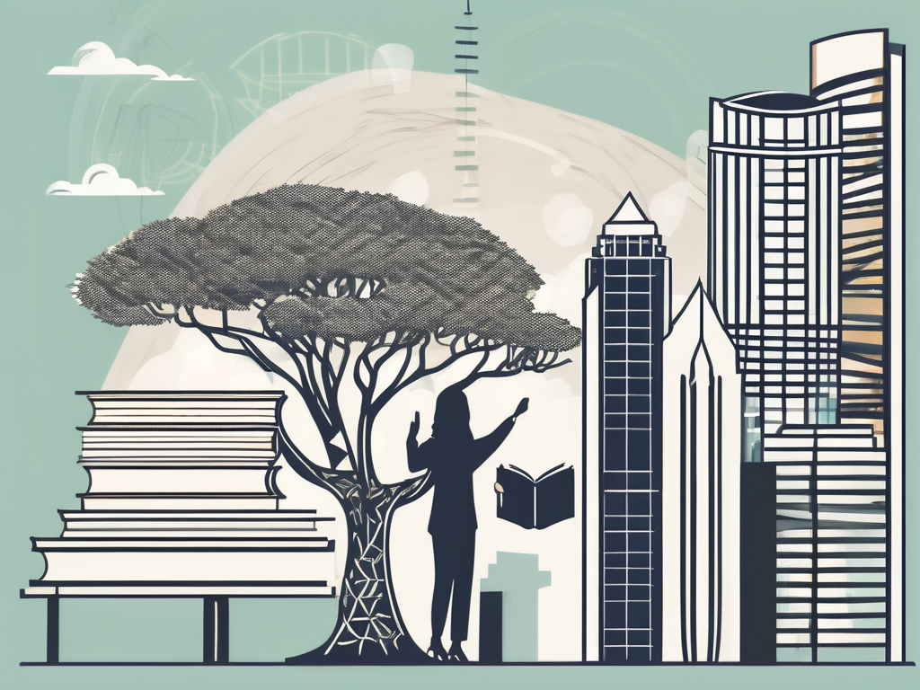 The singapore skyline