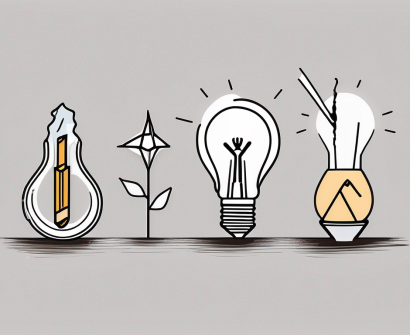 Three symbolic icons representing common teacher weaknesses such as a broken pencil (representing lack of preparation)