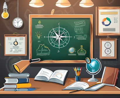 A classroom setting in malaysia with a chalkboard