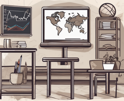 A classroom setting in thailand