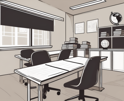 A classroom setting in singapore