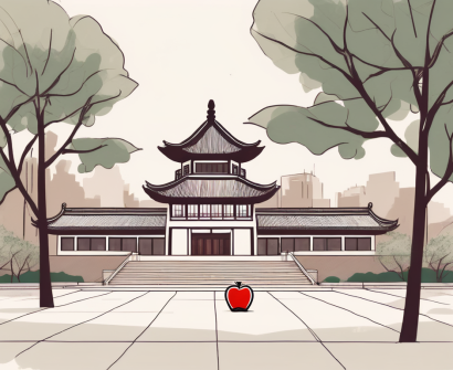 An international school building in hangzhou