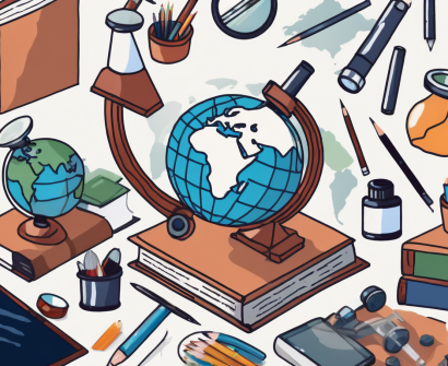 Various educational tools such as books