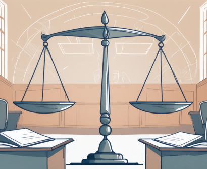 A balanced scale with a postgraduate diploma on one side and a master's degree on the other