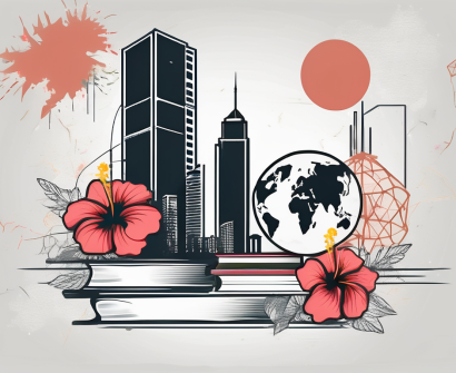 A symbolic barrier or wall being broken