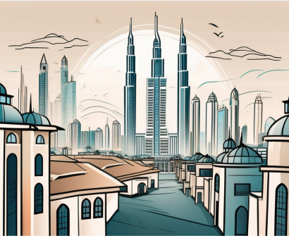 A classroom setting in malaysia with various elements like a chalkboard with lesson plans