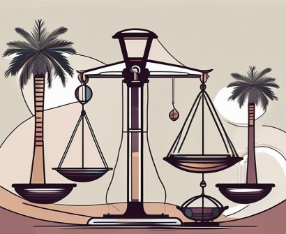 A balanced scale