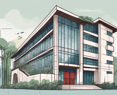 An international school building in chengdu