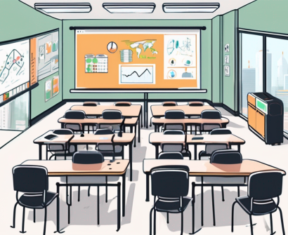 A classroom setting in hong kong