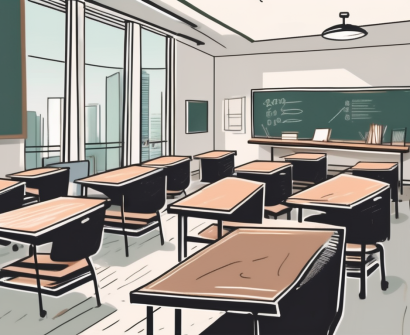 A classroom in singapore