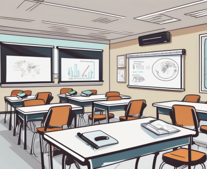 A well-organized classroom in malaysia