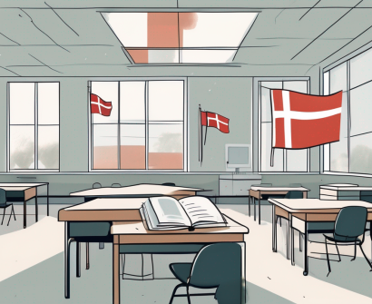 A classroom setting in thailand with visible management tools like a digital clock