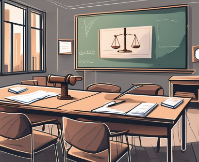 A classroom setting in qatar with a chalkboard