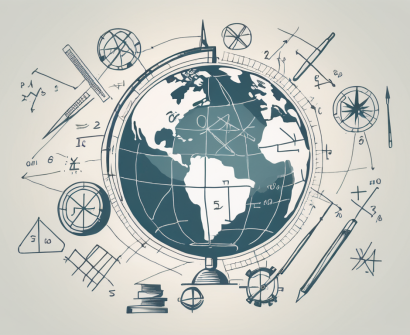 A classroom setting with diverse teaching materials