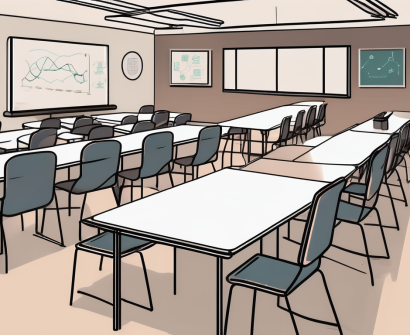 A modern classroom in hong kong with an intelligent tutoring system (iqts) integrated into the learning environment