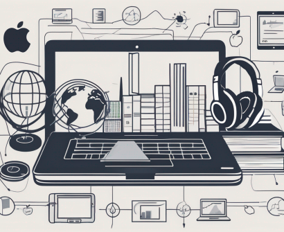Various technological devices such as a laptop