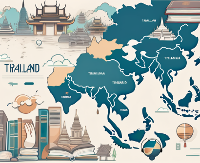A diverse array of symbolic language icons