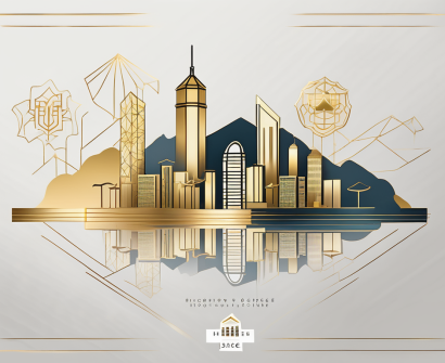 A symbolic representation of hong kong's skyline