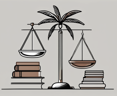 A balanced scale
