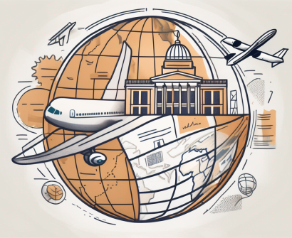 A globe focused on malaysia