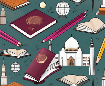 A diverse array of school supplies