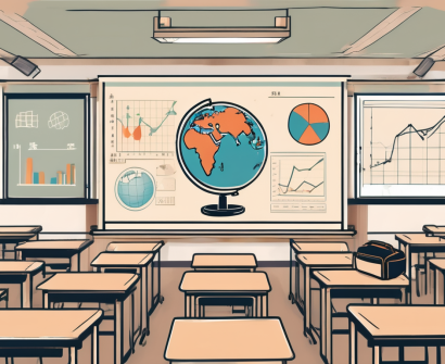 A classroom setting in china