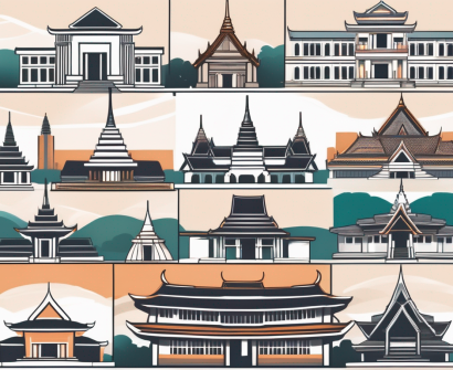 Six different school buildings
