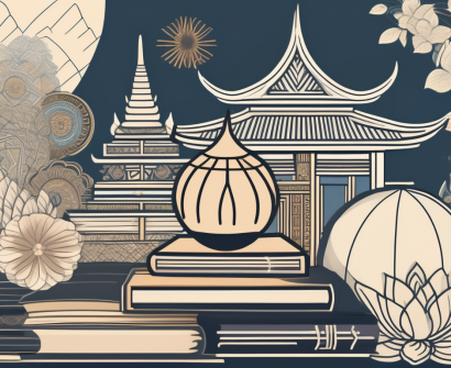 Various cultural symbols from thailand