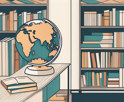 A classroom setting with diverse cultural elements