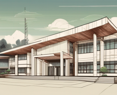 Five different school buildings