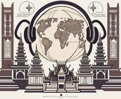 A mix of popular bangkok landmarks like the grand palace and wat arun