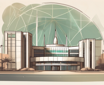 A diverse array of school buildings representing different regions of saudi arabia