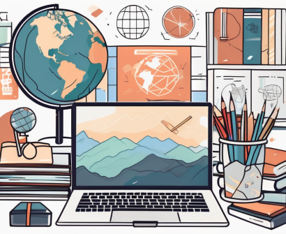 A variety of different educational tools such as books