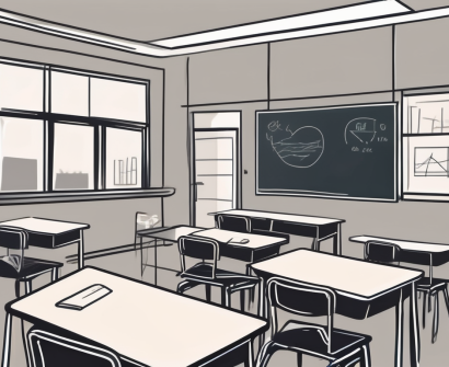 A classroom setting in singapore