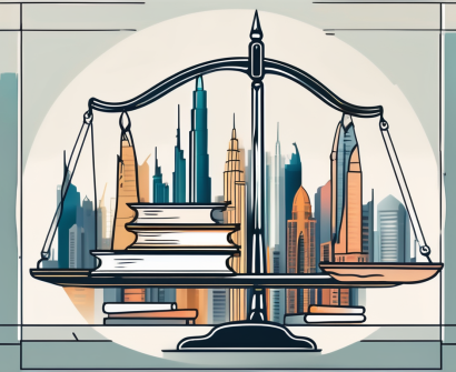 A symbolic balance scale